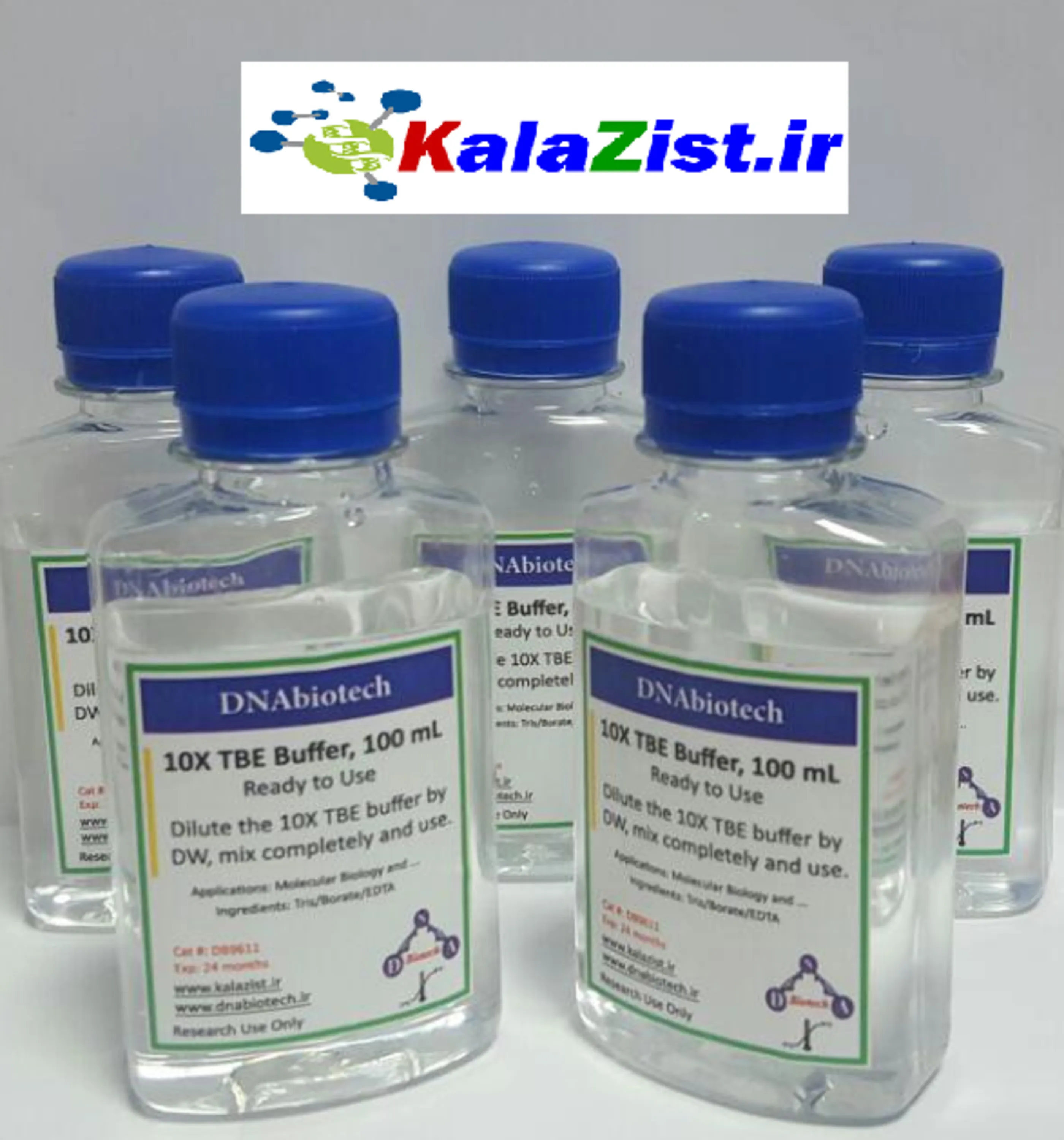 بافر TBE حجم  100 سی سی 10X کالا زیست